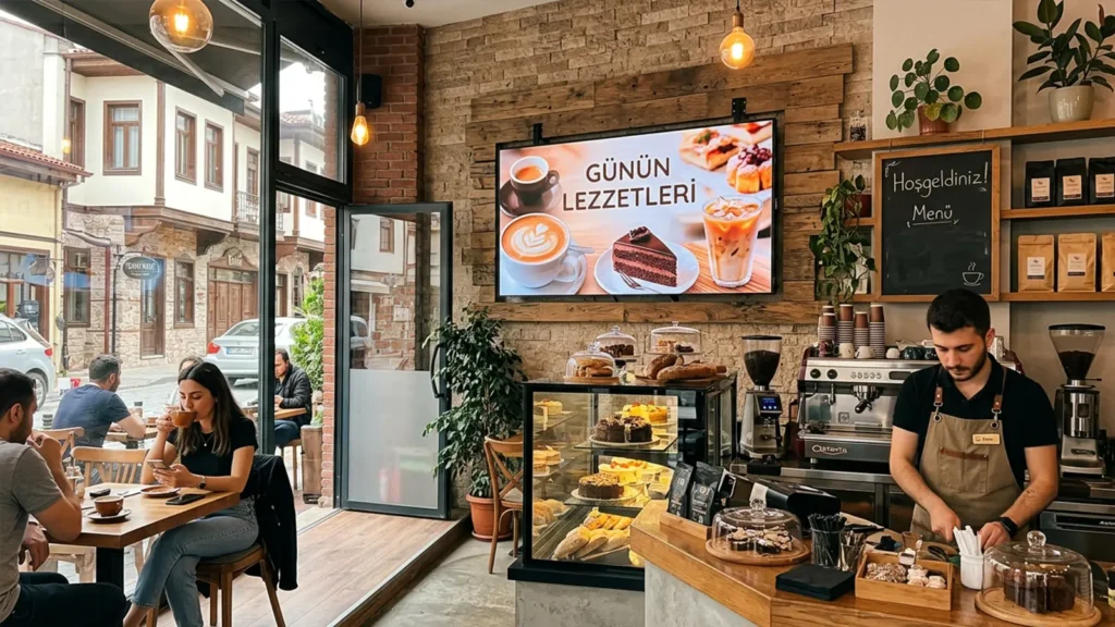Kafe LED Ekran Sistemleri