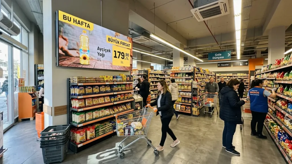 Market LED Ekran Sistemleri