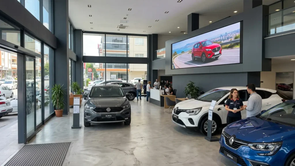 Showroom LED Ekran Sistemleri