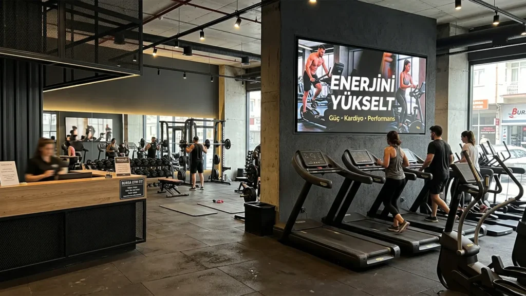 Spor Salonu LED Ekran Sistemleri